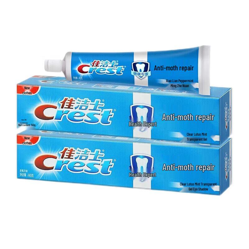Crest Anti-Cavity Repair Toothpaste Green Lotus Mint Twin Pack