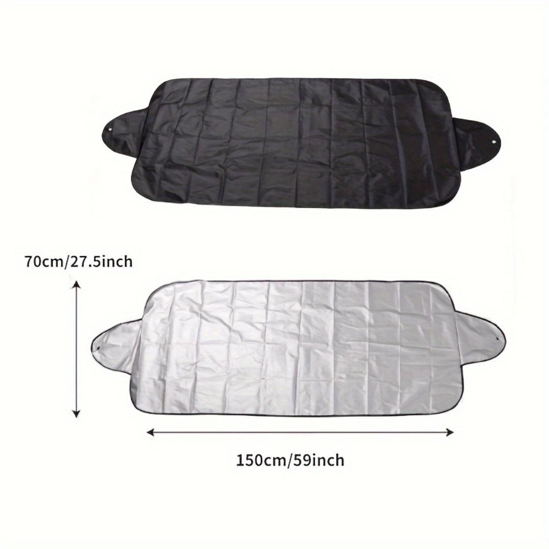 

150*70cm Universal Car Windshield Snow Cover - Frost Ice Rain & Sun Protector for Most Cars & SUVs, 1PC Auto Windscreen Shield