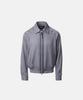 BADBLOOD Contour Lightweight Bomber Shacket - Blue Gray