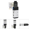 4V210 08 Solenoid Air Valve 2 Position 5 Port Pneumatic Control Valve (DC12V)