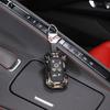 Black Alloy Smart Key Fob Case Shell Cover For Corvette C8 -25