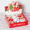 Weihnachten Runde Geschenkboxen Kugelform Blechdose Weihnachtsbaum Hängeornament Weihnachts-Süßigkeiten Glas Dosen Neujahr Navidad Dekorationen