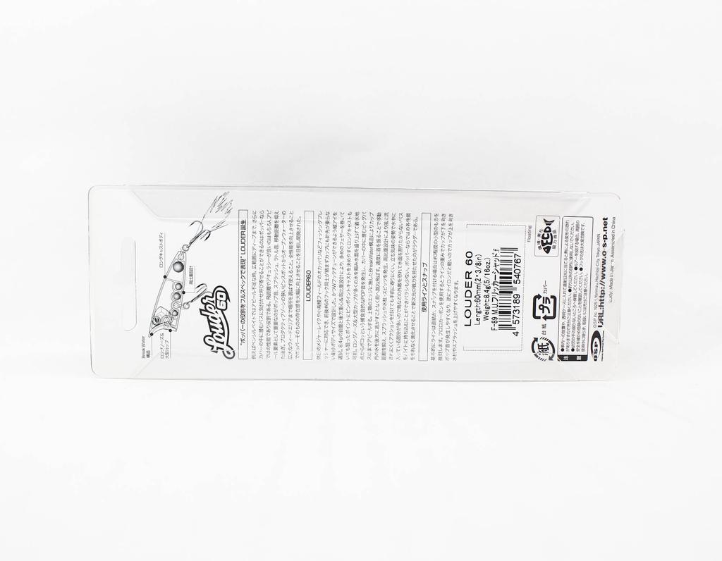 OSP Louder 60 Popper Floating Lure F-89 (0767)