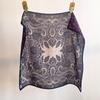 Spring and summer new double-sided cashew flower square scarf multi-color retro silk scarf women's daily age reduction small square scarf
