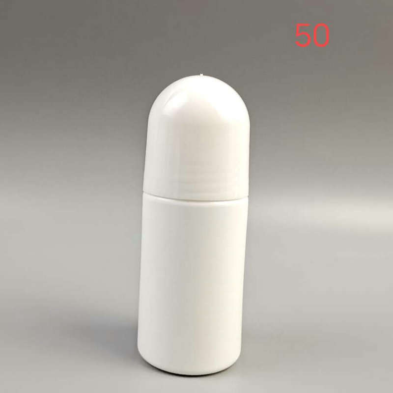 10 st 30/50/100 ML Tom påfyllningsbar rollerballflaska Plastrullflaskor för gör-det-själv-deodorant eteriska oljor Parfym Kosmetika