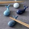 8 ceramic chopstick holders for tableware
