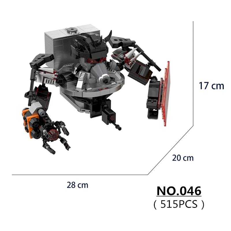 515PCS Neuer Schurkencharakter Skibidi Toilet Man General Baustein Set DIY MOC Steine Dekor Spielzeug für Jungen Weihnachtsgeschenke