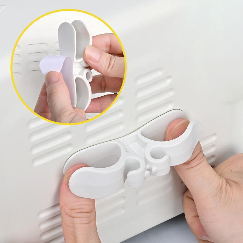 Multifunktionaler Kabelorganisator Küchenaufbewahrung Wickelvorrichtung Haushaltsgeräte Steckerhalter Netzkabel Wickelclip