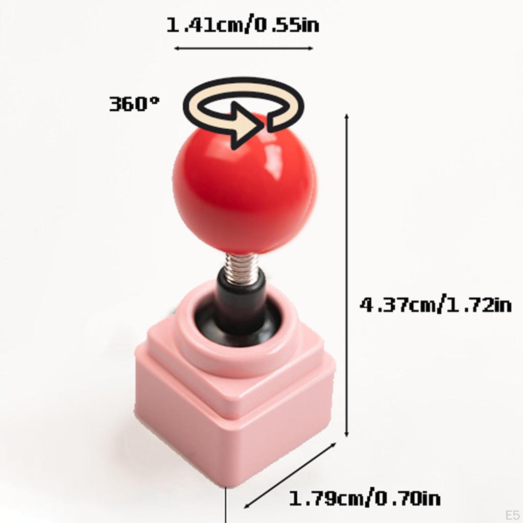 Keycaps Computer Accessories Vintage Design Degree Rotation Ball Gifts Professional with Storage Box