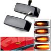 2 Stück Auto LED Kotflügel Seitenmarkierungsleuchte Sequentielle Seitenmarkierung Blinkerlampe Kompatibel