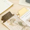 1/2Pcs Vintage Metal Binder Clip Heavy Duty Zinc Alloy Office School Paper Document Bulldog Clip Multi-Purpose Bag Sealing Clamp