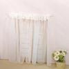 112 Dollhouse Miniature Curtain White Fabric Lace Door Curtain Window Decor Model Bedroom Living Room Furniture Decor Toy