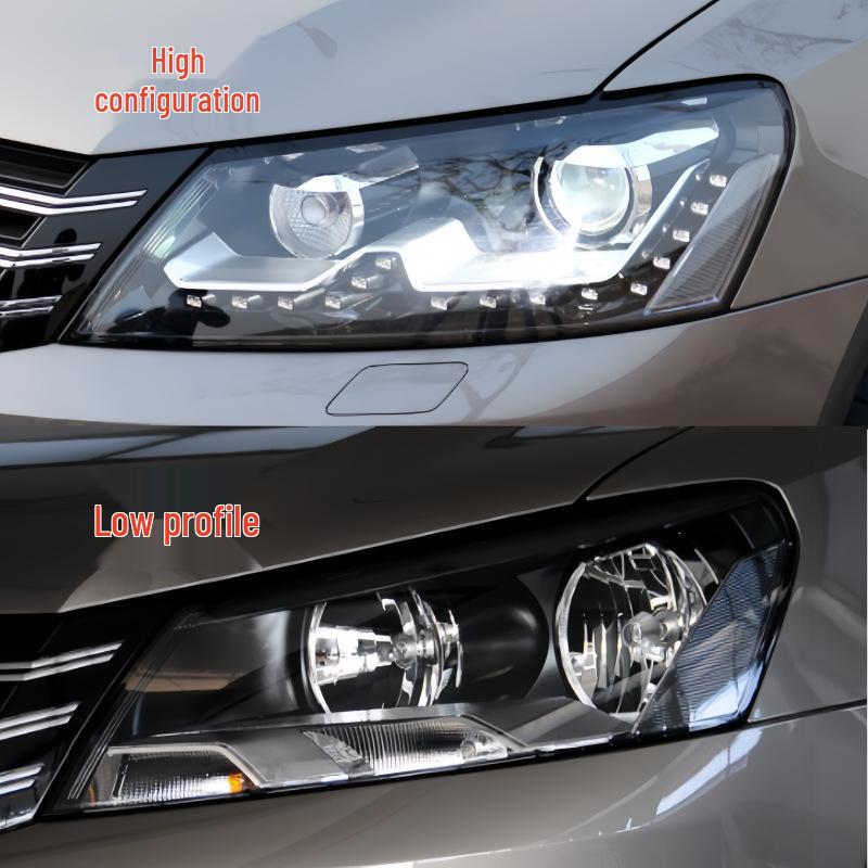 Compatible Rear Headlight Housing for 2011-2015 Volkswagen Passat High/Low Trim