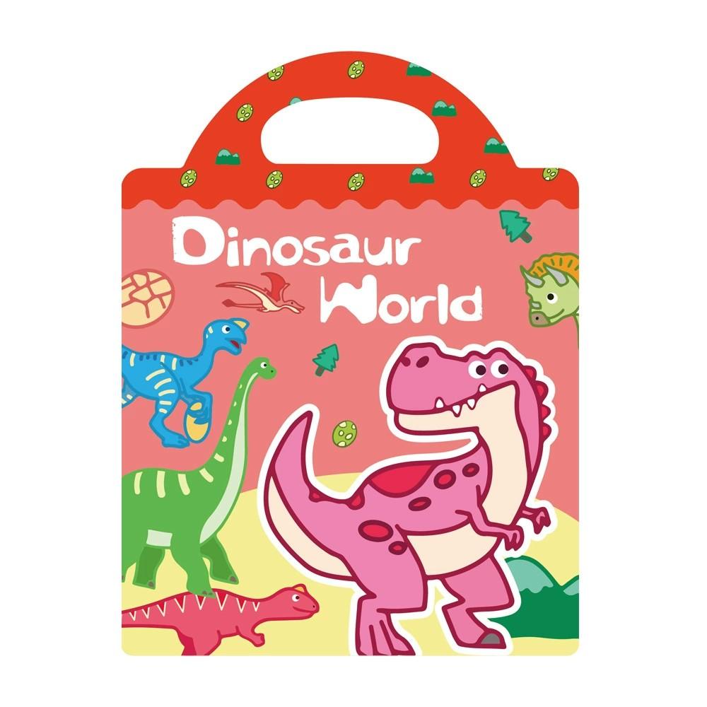 Portable Jelly Sticker Books Cognitive Game Toys Animal DIY Puzzle For Children Kids Quiet Book Montessori Early Education Gifts