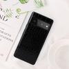 For Google Pixel 7 Pro 5G Anti-scratch Phone Case Textured PU Leather Coated TPU+PC Hybrid Cover