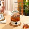 Compact Fully Automatic Smart Tea Maker Kettle with Thick Glass and Heat Preservation
