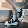 Fashion Casual Women Shoes 2025 Big Head Thick Bottom Lace-up Fashion Women Sneakers Versatile Street Style Ladies Shoes Tenis Feminino