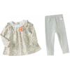 DAVE & BELLA Girls' Spring Two-Piece Long Pants Set
