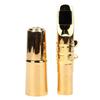 Generic Tenor Saxophone Mouthpiece Brass Bb Saxophone Mouthpiece with Cap and 3 Components Suitable for Beginners Professionals Jazz Bands Marching