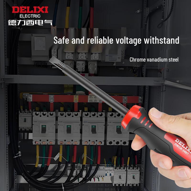 DELIXI Electrician Screwdriver 4-Piece Set