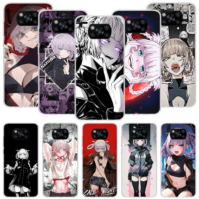Nazuna Nanakusa Anime Phone Case For Xiaomi Poco X7 X6 X5 Pro F7 Ultra Redmi 15C 15 13 13C 12 12C 10 10A 10C 9 9A 9C 9T Cover Po