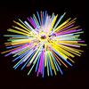 25Pcs GlowStick Bulk multicolour 8 Inch & for Glow in the dark Necklace Bracelets Glasses Party Supplies Light ZSY