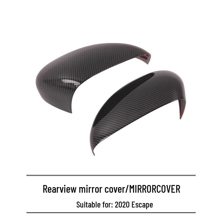 2020 Ford Escape/Kuga ABS Carbon Fiber Rearview Mirror Cover