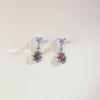 Classic Retro Personality Bat Droplet Shaped Zircon Earrings for Men and Women Hip Hop Street Rock Party Jewelry Gifts