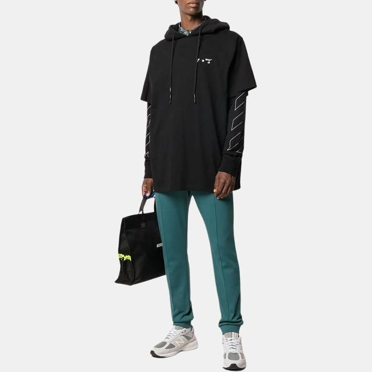 OFF WHITE SS21 Sweatshirt Men's Black OMBB051F20FLE0011001