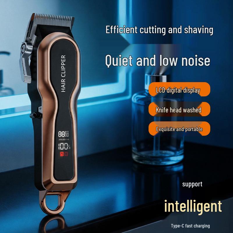 All-Metal Professional Electric Hair Clipper & Trimmer Set