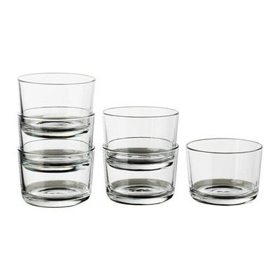 IKEA 365+ Glass, Clear Glass, 6 Pieces