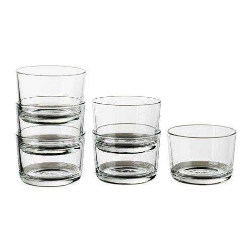 

IKEA 365+ Glass, Clear Glass, 6 Pieces