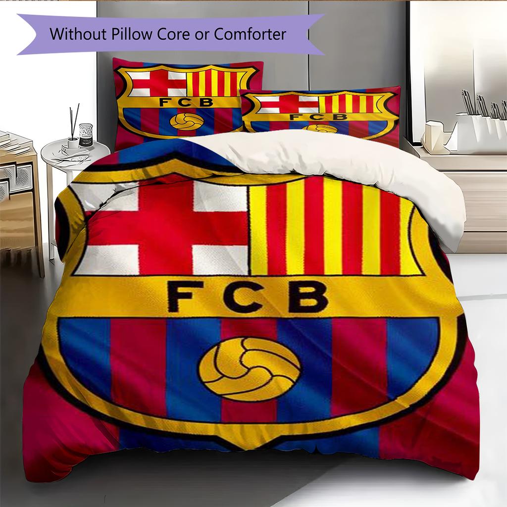 Cartoon Pattern Bedding Quilt Set Quilt Cover Pillowcase Home Decoration Birthday Gift (1 * Duvet Cover + 2 * Pillowcase, Without Core)