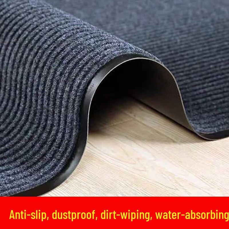 JiMei Dual Stripe Absorbent Anti-Slip Floor Mat
