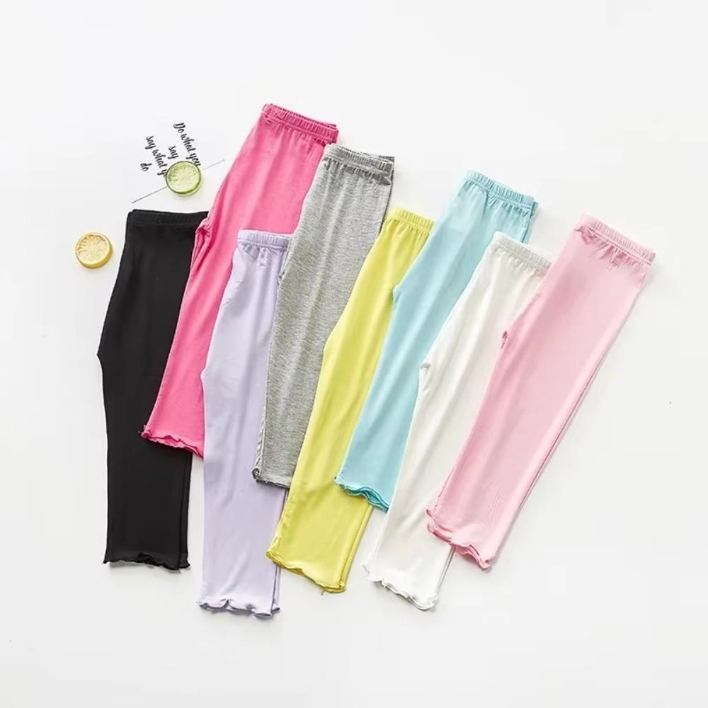Ultra-thin Children Clothing Ruffles Stretch Tights Sweet Children Clothes Gift