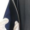LOUIS VUITTON brazza Bifold long wallet M61816 Epi Leather Blue Marine Used
