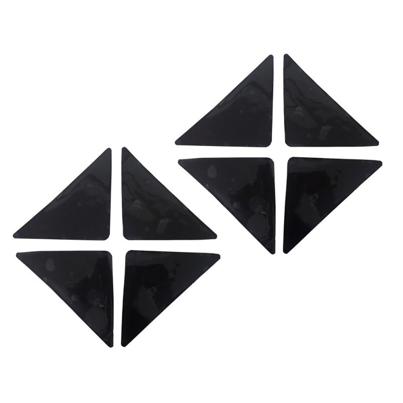 Pack of 8/4pcs NonSlip Rugs Pad for Area Rugs on Hardwood Floor Reusable Double Side Carpet Tape Keep Corners Flat