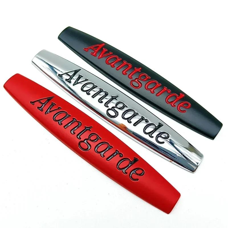 3D Metal Avantgarde Car Side Fender Emblem Badge Sticker For Mercedes Benz C E Class C180 W203 W204 W204 C300 E300 E320 E350 RT1