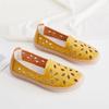 Neue Mokassins Damen Ballerinas Sommer Aushöhlen Herbst Damen Loafers Leder Damen Slipper Damenschuhe Casual Größe 35-43