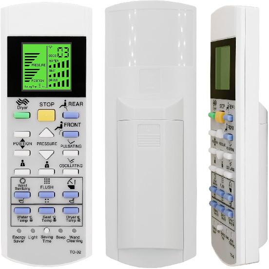 

Запасний пульт дистанційного керування для сидіння-біде TOTO Washlet 500 MS950CG THU9018 MS950 MS950C SW563 SW564 600 MS990CGR MS990CG S400 THU9179 (с