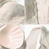 MY Button Lace Bra for Breast Cancer Size XS [KISS LIFE] Front-opening Patients, Padded, Pink, (kml800637a1)