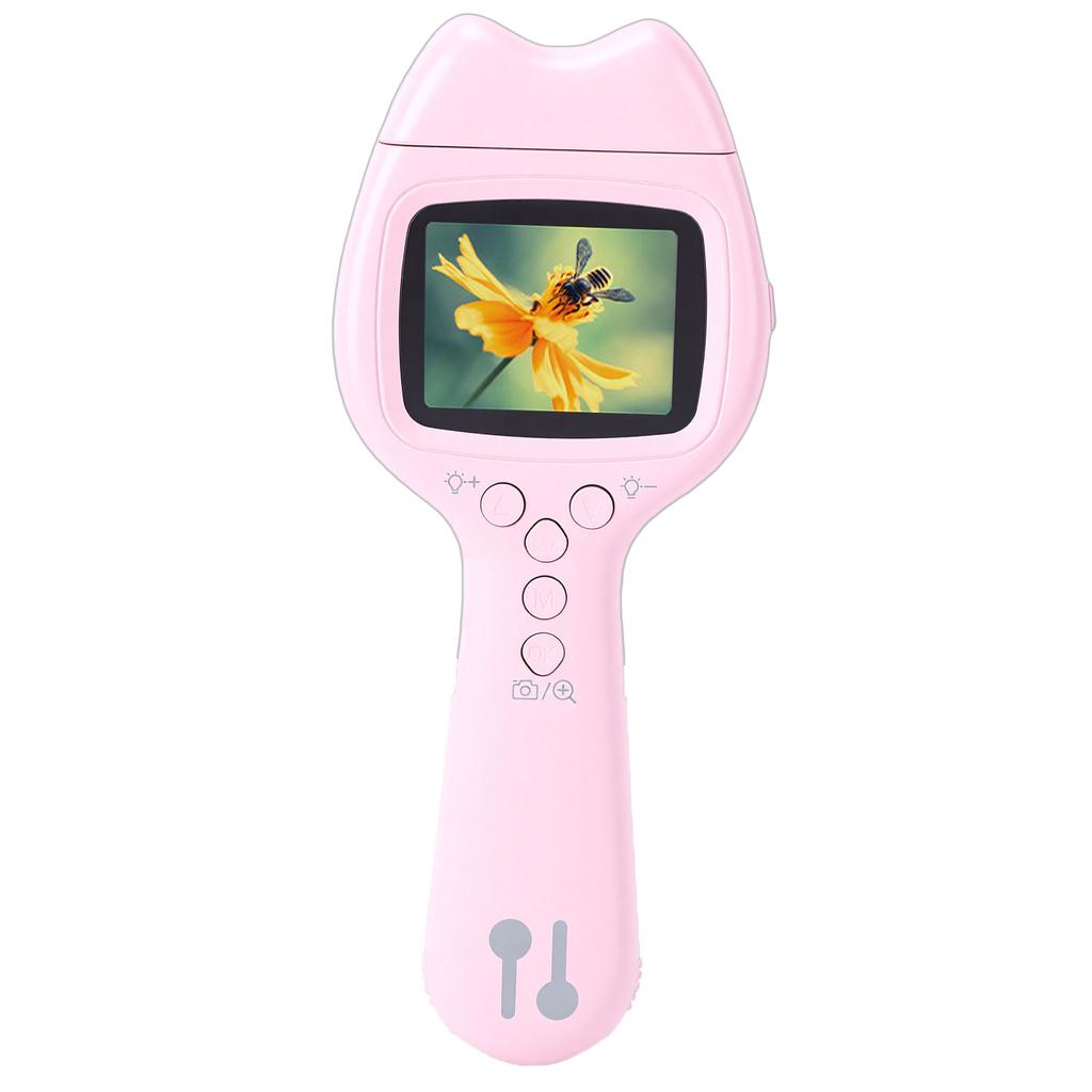 Handheld Digital Microscope 2.0 Inch Display Telephoto Double Lens 500X Optical Magnification Digital Zoom   Digital Microscope