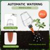 4Pcs Plant Watering Globe Clear Self Watering Planter Insert Slow Release Control Water Dripper for Garden Indoor Flower Pot