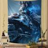 Game World Of Warcraft Colorful Tapestry Wall Hanging Home Decoration Hippie Bohemian Decoration Divination Wall Art Decor