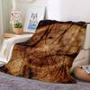 Wood Texture Flannel Blanket Throw Blanket Soft Warm Sofa Bed Camping Car Home Decor Unique Christmas Gift C9301801