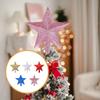 Christmas Tree Top Star Hanging Decoration Festival Christmas Tree Decoration Ornament Gifts for Office Xmas Holiday Home Party