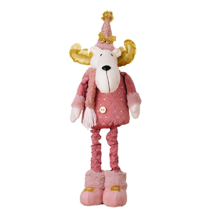 Verstellbare Größe Weihnachten-Thema Figur Ausziehbare Stehende Figur Puppe Display Dekoration für Fenster oder Tisch