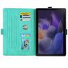 Applicable to Samsung Tab A9 + 11 inch 2026 tablet leather case A11 matte love butterfly embossed card holder