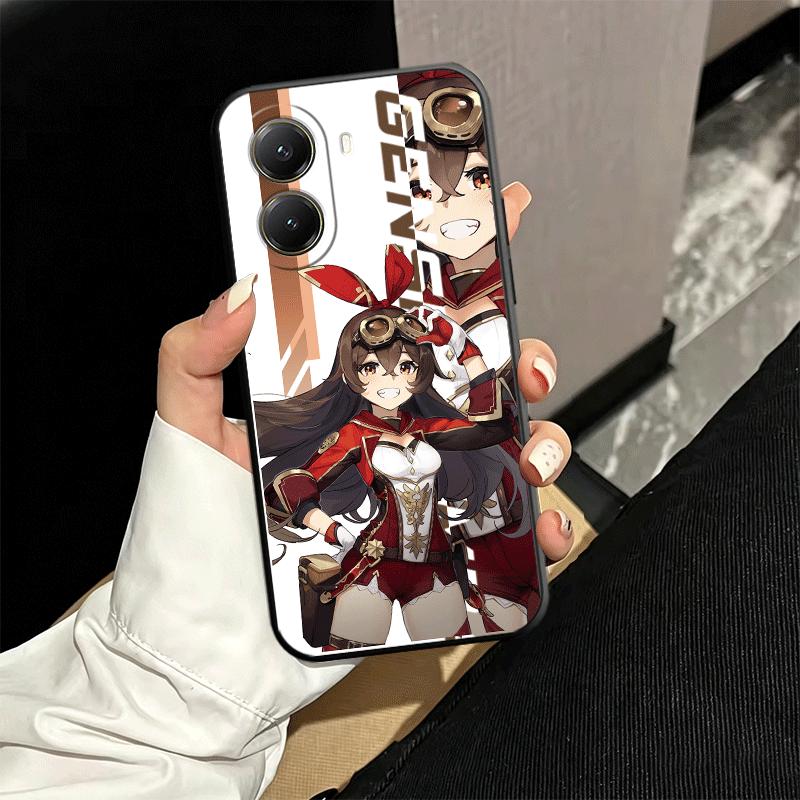 

Мягкий чехол для телефона Genshin Impact Design для Xiaomi Poco X5 X6 X7 X8 Pro Max X3 F7 F8 Ultra M8 M7 M6 M5 Redmi 15 15C 14C 13C 12C X4 Xiaomi Redmi 12C