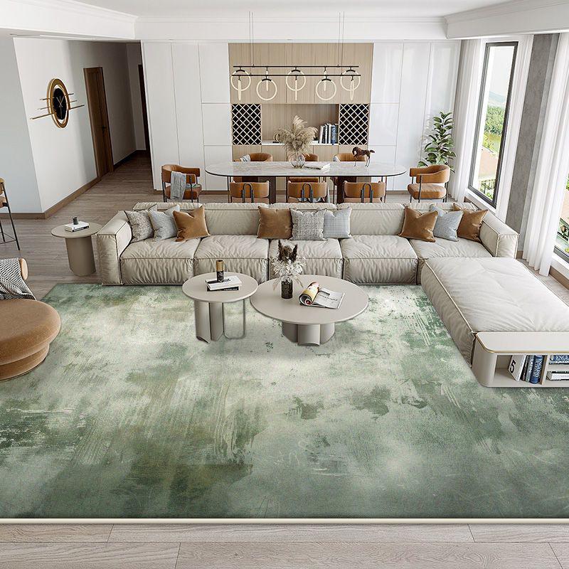 Modern Simple Large Living Room Rug Antiskid Bedroom Decoration Carpet Solid Color Abstract Sofa Table Mat Easy Clean Washable